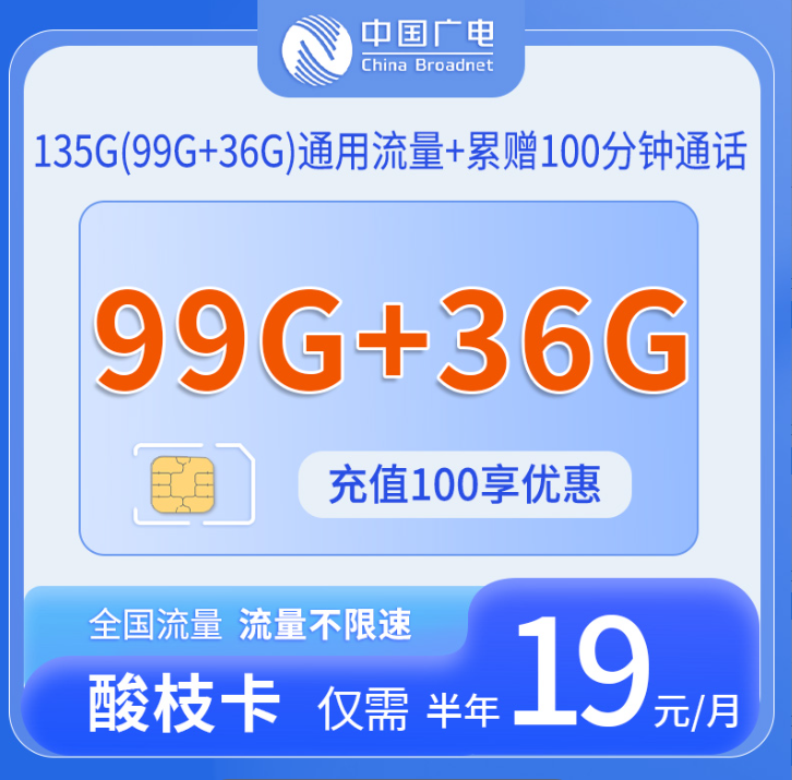 中国广电-酸枝卡套餐详情介绍
