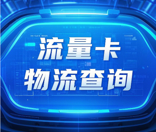 网上申请的流量卡怎么看物流？