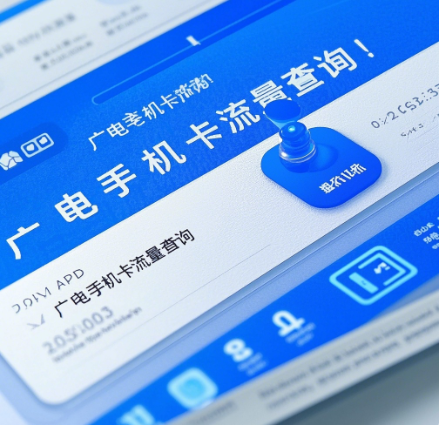 广电手机卡哪里看流量余额？广电手机卡流量查询方法汇总