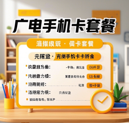 中国广电手机卡套餐有哪些？中国广电手机卡套餐推荐